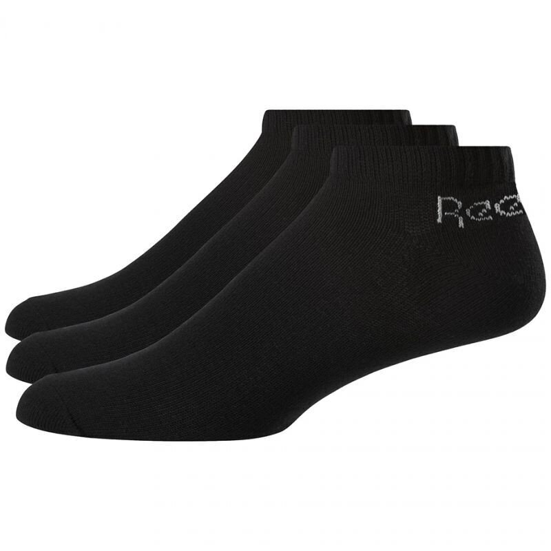 Sportinės kojinės moterims Reebok Active Core Low Cut Sock 3 pairs FL5223, juodos kaina ir informacija | Moteriškos kojinės | pigu.lt