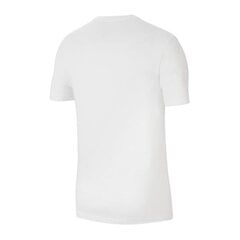 Мужская спортивная футболка Nike Dri-FIT Park 20 M CW6952-100, белая цена и информация | Мужская спортивная одежда | pigu.lt