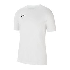 Мужская спортивная футболка Nike Dri-FIT Park 20 M CW6952-100, белая цена и информация | Мужская спортивная одежда | pigu.lt