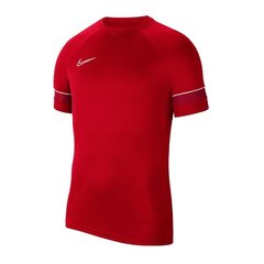 Nike мужская спортивная футболка Dri-FIT Academy 21 M CW6101-657, красная цена и информация | Мужская спортивная одежда | pigu.lt