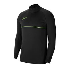 Джемпер мужской Nike Dri-FIT Academy 21 Dril M CW6110-015, черный цена и информация | Мужская спортивная одежда | pigu.lt