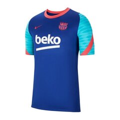 Спортивная футболка Nike FC Barcelona Strike M CW1611-456 (75713), синяя цена и информация | Мужская спортивная одежда | pigu.lt