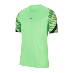 Мужская спортивная футболка Nike Dri-Fit Strike 21 M Tee CW5843-398 (75837), зеленая цена и информация | Мужская спортивная одежда | pigu.lt