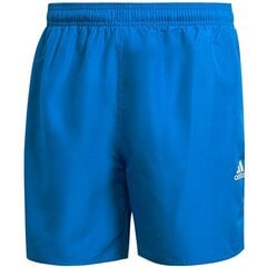 Мужские шорты для плавания Adidas Short Length Solid Swim M GQ1082 75921 цена и информация | Плавки, плавательные шорты | pigu.lt