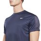 Sportiniai marškinėliai vyrams Reebok Workout Ready Short Sleeve Tech Tee M GJ0872, mėlyni kaina ir informacija | Sportinė apranga vyrams | pigu.lt