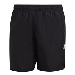 Мужские шорты для плавания Adidas Short Length Solid Swim M GQ1081 75968 цена и информация | Шорты для плавания, обтягивающие | pigu.lt