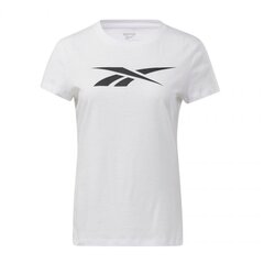 Женская спортивная футболка, Reebok Training Essentials Vector Graphic Tee W FU2331, белая цена и информация | Спортивная одежда женская | pigu.lt