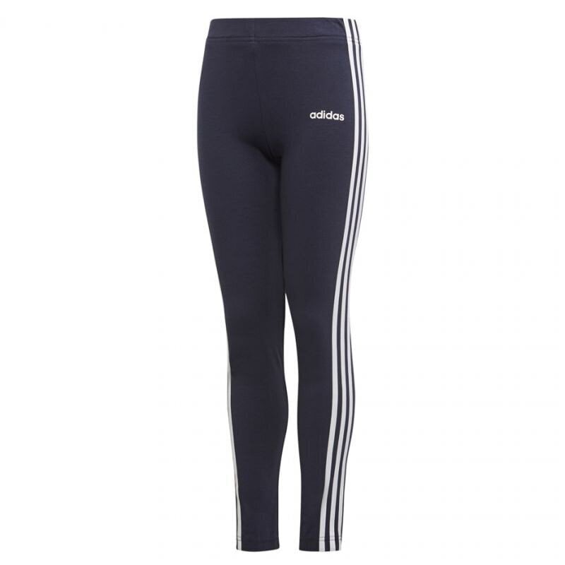 Tamprės mergaitėms Adidas Essentials 3S Tight Jr EH6164 76398 цена и информация | Kelnės mergaitėms | pigu.lt