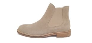 Мужские сапоги Jack & Jones Slhbaxter Chelsea Suede, бежевые цена и информация | Мужские ботинки | pigu.lt