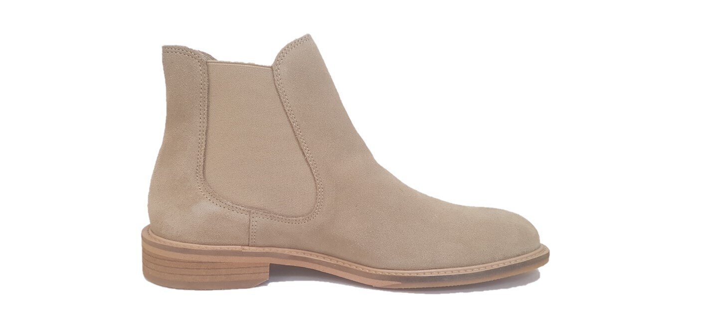 Verstos odos vyriški batai Jack&Jones Slhbaxter Chelsea, smėlio spalvos kaina ir informacija | Vyriški batai | pigu.lt