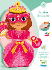 Mediniai magnetai ir metalinė dėžutė su princesėmis Djeco, DJ03084 kaina ir informacija | Lavinamieji žaislai | pigu.lt