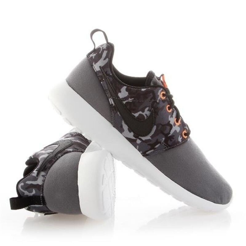 Kedai vaikams Nike Roshe One Print Jr 677782-004, pilki kaina ir informacija | Sportiniai batai vaikams | pigu.lt