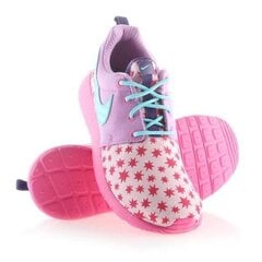 Кеды женские Nike Roshe One Print (GS) W 677784-604, фиолетовые цена и информация | Спортивная обувь, кроссовки для женщин | pigu.lt