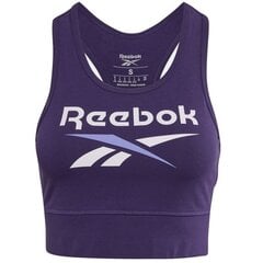 Sportinė liemenėlė moterims Reebok Identity BL Cotton Bralette W GI6575, violetinė kaina ir informacija | Liemenėlės | pigu.lt