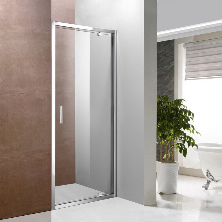 Dušo durys Vento Napoli 80*195 stiklo 6mm Easy Clean цена и информация | Dušo durys ir sienelės | pigu.lt