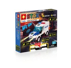 Конструктор STAX Hybrid, Сигнальная машина полиции, 30801, 80 шт. цена и информация | Конструкторы и кубики | pigu.lt