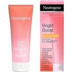 Гелиевая жидкость Neutrogena Bright Boost SPF 30,30 мл цена и информация | Сыворотки для лица, масла | pigu.lt