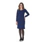 Mėlyna iškilaus rašto suknelė SSMM15 kaina ir informacija | Suknelės | pigu.lt