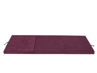 Складной матрас Hobbygarden Ben L, 180x65 см, фиолетовый цена и информация | Матрасы | pigu.lt