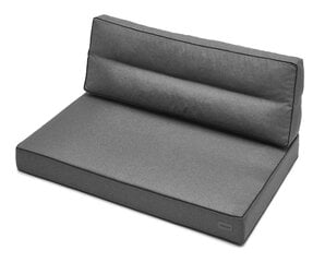 Набор подушек для поддонов Karol 1+1, 120 см, серый цена и информация | Подушки, наволочки, чехлы | pigu.lt