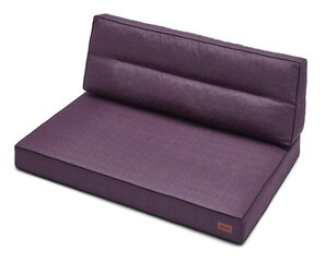 Pagalvių komplektas padėklams Karol 1+1, 120 cm, violetinis kaina ir informacija | Pagalvės, užvalkalai, apsaugos | pigu.lt