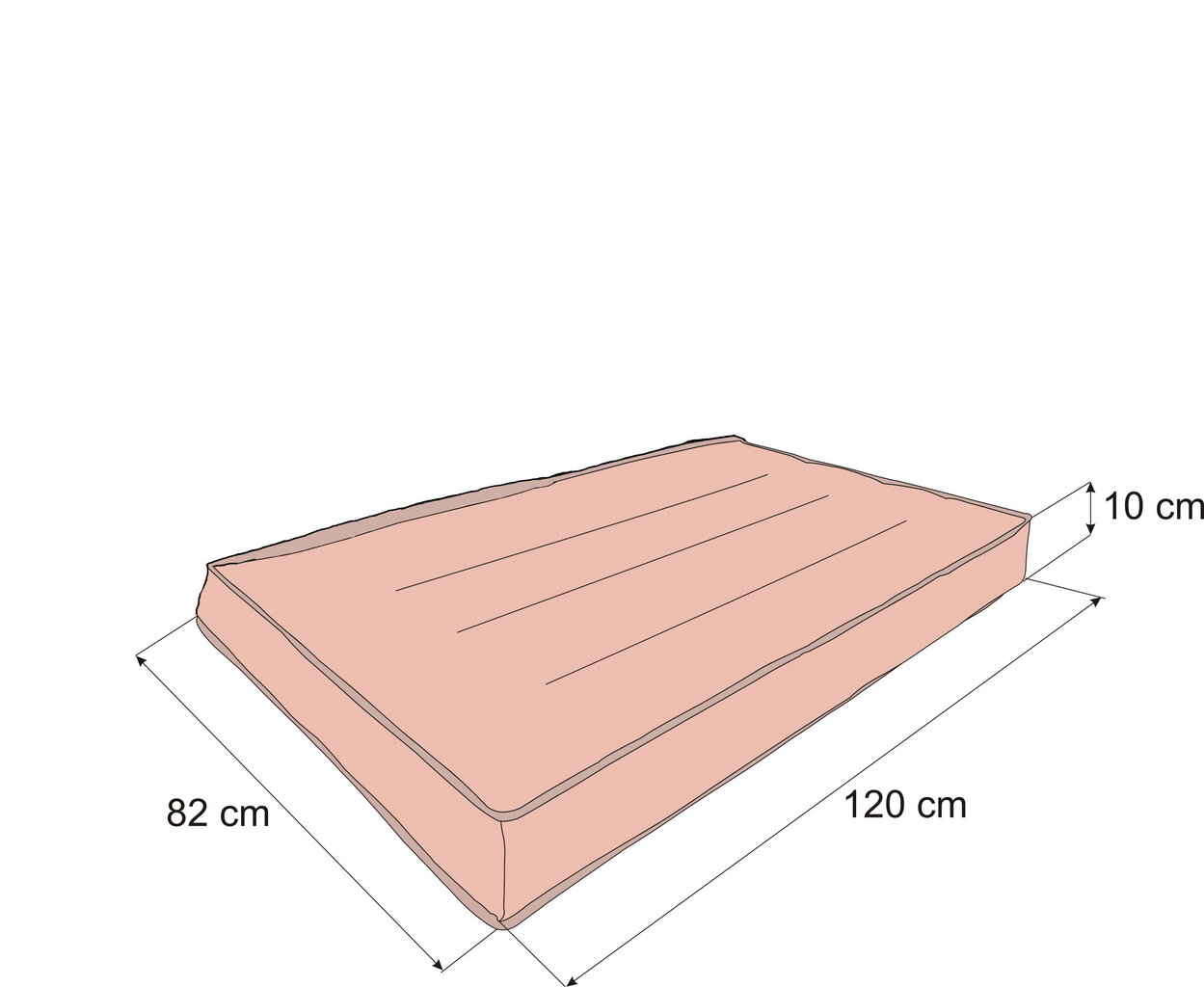 Pagalvių komplektas padėklams Karol 1+2, 120 cm, juodas/mėlynas kaina ir informacija | Pagalvės, užvalkalai, apsaugos | pigu.lt