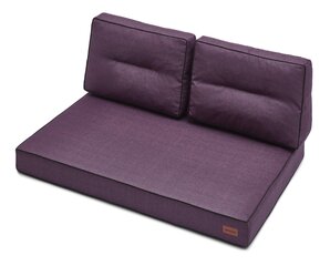 Pagalvių komplektas padėklams Karol 1+2, 120 cm, violetinis kaina ir informacija | Pagalvės, užvalkalai, apsaugos | pigu.lt