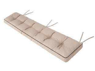 Подушка на скамейку Etna Oxford 120x40 см, бежевая цена и информация | Подушки, наволочки, чехлы | pigu.lt