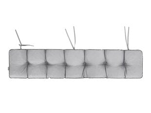 Подушка на скамейку Etna Oxford 120x40 см, серая цена и информация | Подушки, наволочки, чехлы | pigu.lt