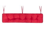 Подушка на скамейку Etna Oxford 120x40 см, красная