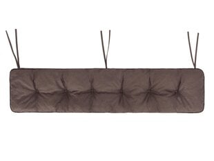 Подушка на скамейку Etna Ekolen 120x40 см, коричневая цена и информация | Подушки, наволочки, чехлы | pigu.lt