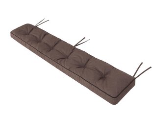 Подушка на скамейку Etna Ekolen 150x40 см, коричневая цена и информация | Подушки, наволочки, чехлы | pigu.lt