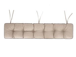 Подушка на скамейку Etna Oxford 180x40 см, бежевая цена и информация | Подушки, наволочки, чехлы | pigu.lt