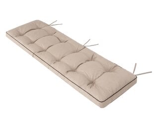 Подушка на скамейку Etna Oxford 120x50 см, бежевая цена и информация | Подушки, наволочки, чехлы | pigu.lt