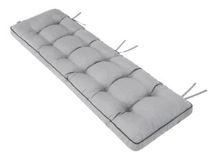 Подушка на скамейку Etna Oxford 120x50 см, серая цена и информация | Подушки, наволочки, чехлы | pigu.lt