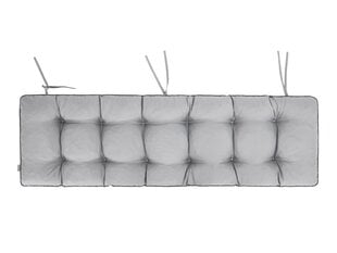 Pagalvė suolui Etna Oxford 120x50 cm, pilka kaina ir informacija | Pagalvės, užvalkalai, apsaugos | pigu.lt