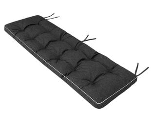 Подушка на скамейку Etna Ekolen 120x50 см, черная цена и информация | Подушки, наволочки, чехлы | pigu.lt
