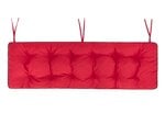 Pagalvė suolui Etna Oxford 150x50 cm, raudona