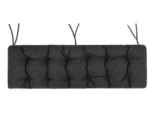 Подушка на скамейку Etna Ekolen 150x50 см, черная цена и информация | Подушки, наволочки, чехлы | pigu.lt