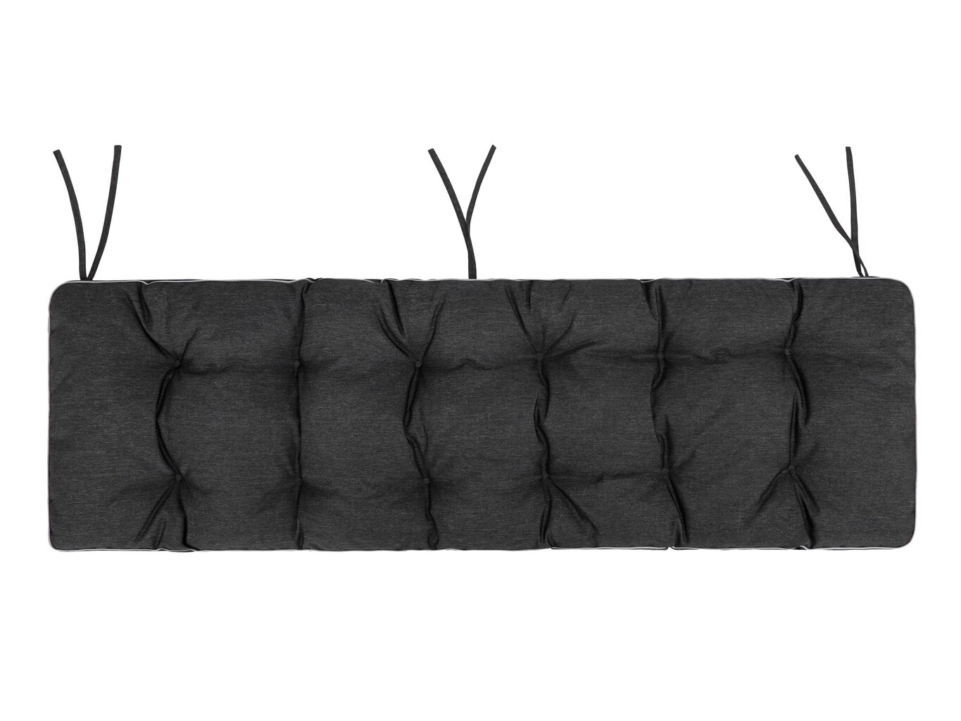 Pagalvė suolui Etna Ekolen 150x50 cm, juoda kaina ir informacija | Pagalvės, užvalkalai, apsaugos | pigu.lt