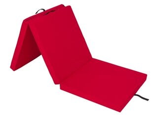 Sulankstomas čiužinys Hobbygarden Alex L, 60x180 cm, raudonas kaina ir informacija | Čiužiniai | pigu.lt