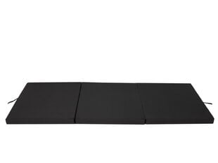 Sulankstomas čiužinys Hobbygarden Alex XL, 80x195 cm, juodas kaina ir informacija | Čiužiniai | pigu.lt
