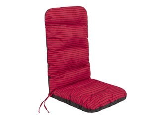 Pagalvė kėdei Hobbygarden Basia 48cm, raudona/tamsiai pilka kaina ir informacija | Pagalvės, užvalkalai, apsaugos | pigu.lt