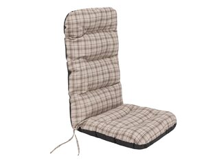 Подушка для стула Hobbygarden Basia 48см, коричневого/бежевого цвета цена и информация | Подушки, наволочки, чехлы | pigu.lt