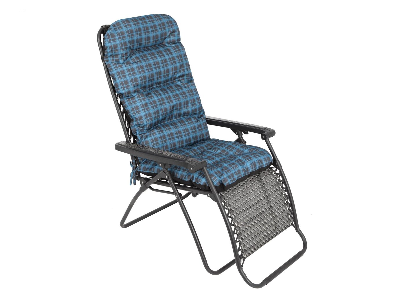 Pagalvė kėdei Hobbygarden Basia 48cm, šviesiai mėlyna kaina ir informacija | Pagalvės, užvalkalai, apsaugos | pigu.lt