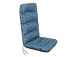 Pagalvė kėdei Hobbygarden Basia 48cm, šviesiai mėlyna