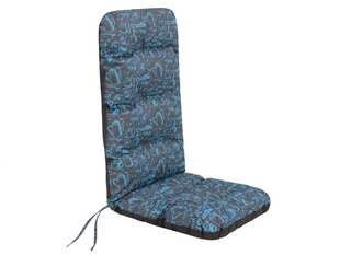 Подушка для стула Hobbygarden Basia 48см, темно-коричневая/синяя цена и информация | Подушки, наволочки, чехлы | pigu.lt