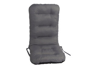 Подушка для стула Hobbygarden Basia 48см, светло-серая цена и информация | Подушки, наволочки, чехлы | pigu.lt