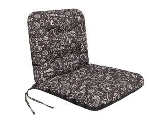 Подушка для стула Hobbygarden Natalia Coffee Brown 48см, коричневая цена и информация | Подушки, наволочки, чехлы | pigu.lt