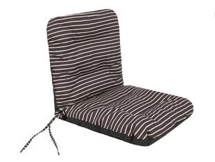 Подушка для стула Hobbygarden Natalia 48см, коричневая цена и информация | Подушки, наволочки, чехлы | pigu.lt